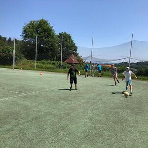 beliebtes Fußball