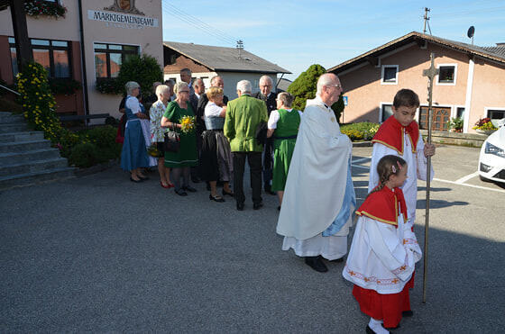 Ehejubelpaare, Kräuterweihe und Tag der Blasmusik