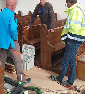 neue Kirchenheizung 2020