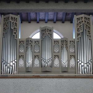 Kögler-Orgel in der katholischen Pfarrkirche Wels-Heilige Familie