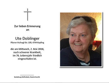 Ute Doblinger