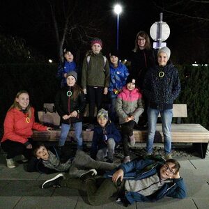 Fotos von der letzen JS-Stunde mit Nicole