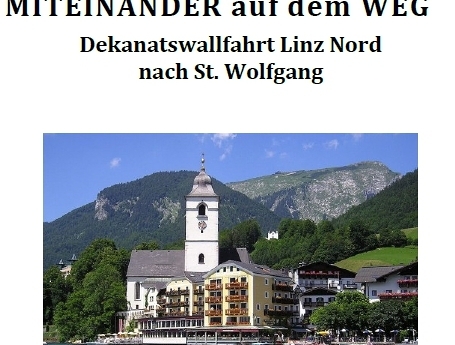 Einladung zur Dekanats-Wallfahrt nach St. Wolfgang