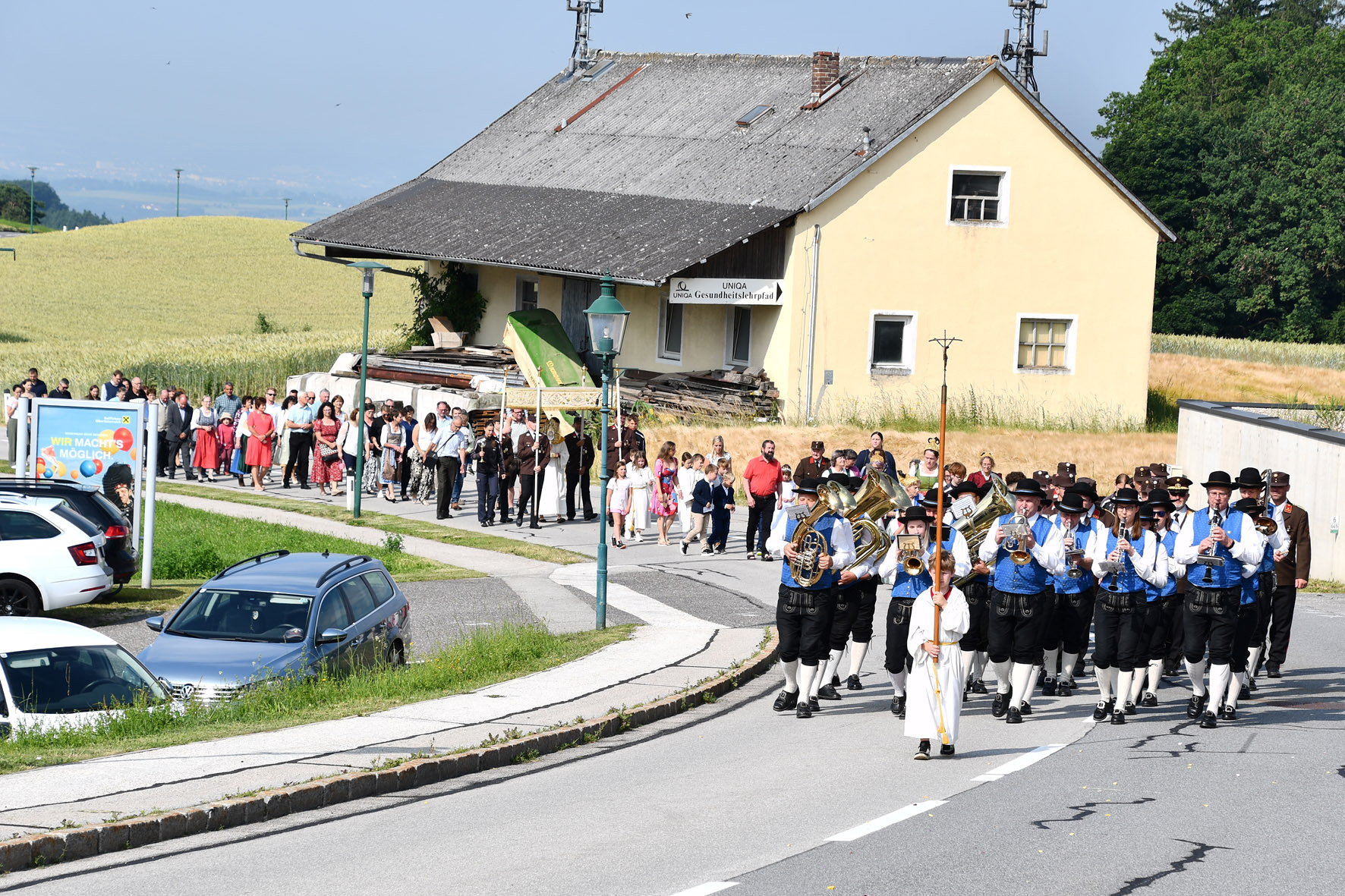 Fronleichnam Umzug