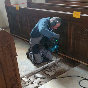 neue Kirchenheizung 2020