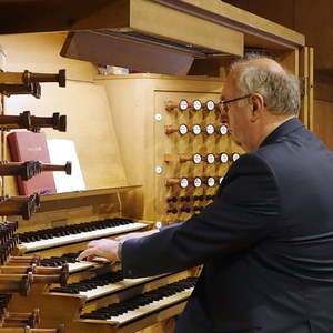 Direktor und Domorganist Wolfgang Kreuzhuber