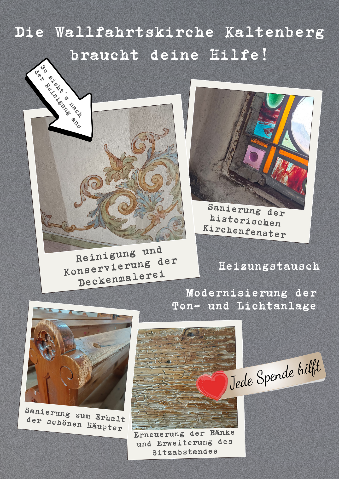 Spendenaufruf